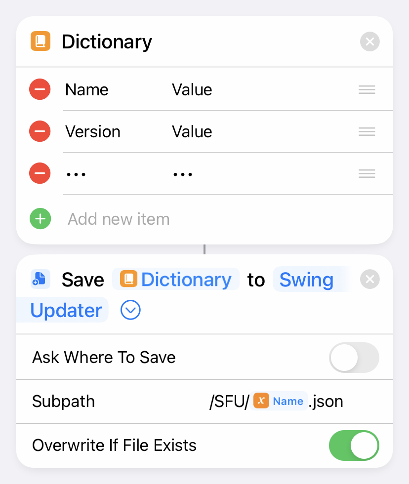 Swing Updater SFU Integration